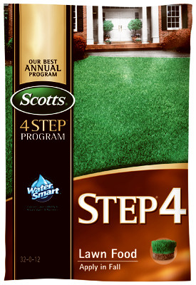 Step 4 Fall Lawn Food, 12.5 Lbs., Covers 5,000 Sq. Ft