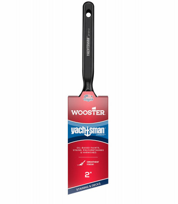 Yachtsman White China Bristle Angle Sash Paint Brush, 2-In.