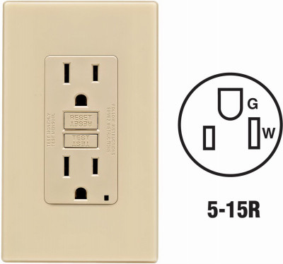 15A IV S/T GFCI OUTLET