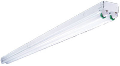 Fluorescent Light Fixture, T8, 2-Lamp, 8-Ft., 118-Watt