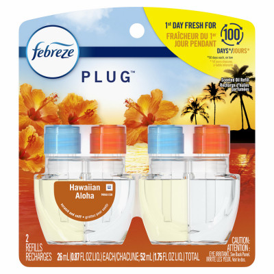 Car Air Freshener Vent Clip, Hawaiian Aloha Scent, 2-Ct.