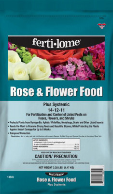 Ferti-lome Rose and Flower Food Plus Systemic 14-12-11