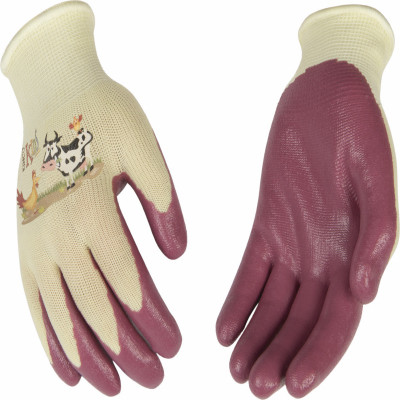 Kid's Nylon Gloves, Assorted, M