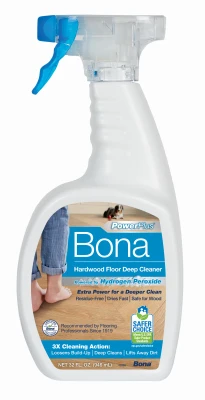 Power Plus Hardwood Floor Cleaner Spray, 32 oz.
