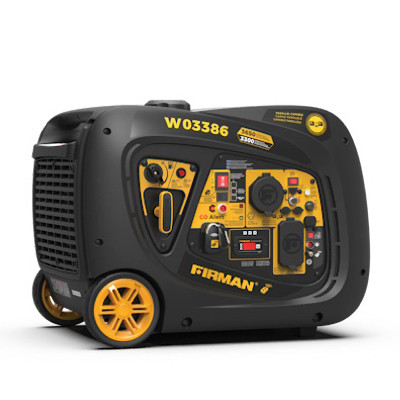 Gas Inverter Portable Generator, Electric Start, 120-Volt, 2540/3300-Watts