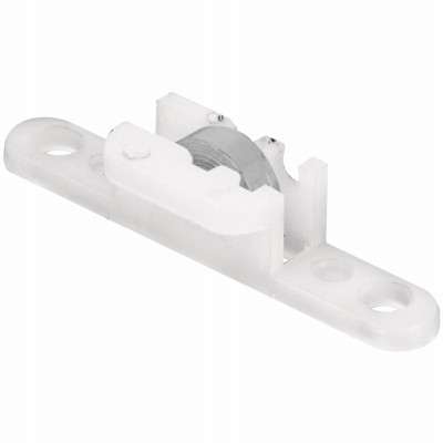 Steel Flat-Edge Sliding Window Roller Assembly, Tom Rays, 3/8 In., 4-Pk.