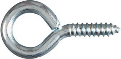 Screw Eye, #10 Large, 1-3/8 In., 8-Pk.