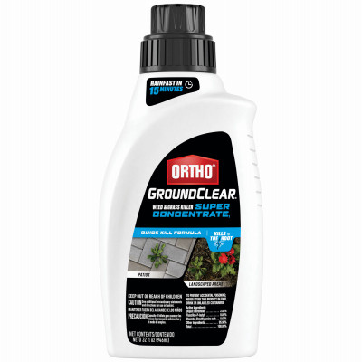 GroundClear Weed & Grass Killer, 32 oz. Super Concentrate