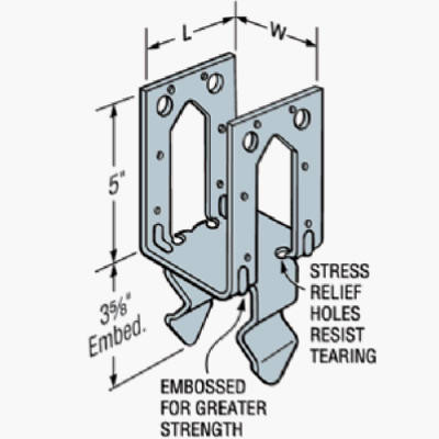 Post Base Z-Max, 4 x 4 In.