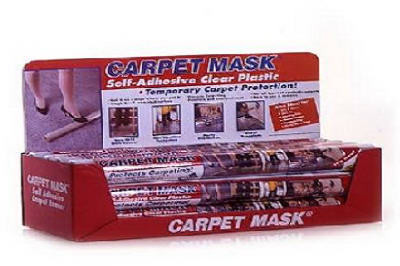 Carpet Shield, Clear, Self-Adhering, 24 In. x 50 Ft.
