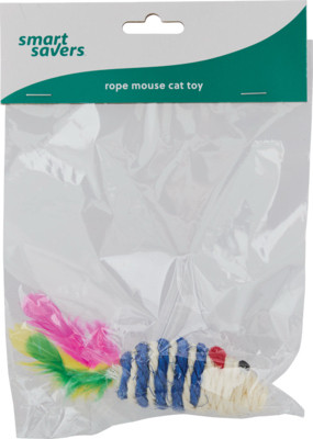 SS Rope Mouse Cat Toy