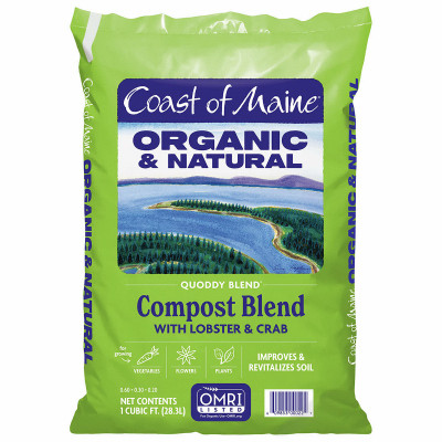 Lobster Compost, Quoddy Blend, 1-Cu. Ft.