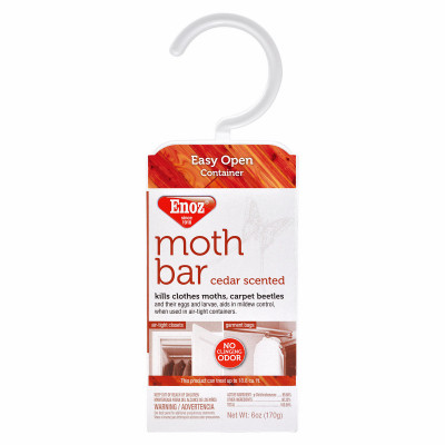Cedar-Ize Moth Bar With Closet Hanger, 6-oz.