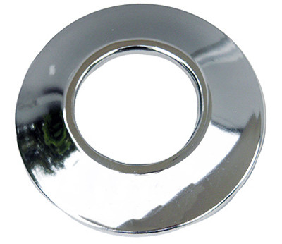 Sure Grip Shallow Flange, Chrome, For 1 In. Iron Pipe