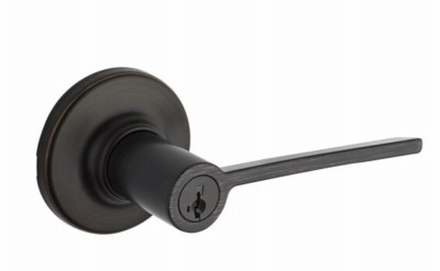 Ladera SmartKey Entry Door Lock, 3 Faceplates, Black