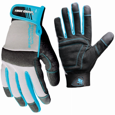 Women's General-Purpose Gloves, Black/Blue, L