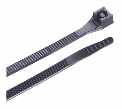 Xtreme Temperature Cable Tie, Black, 11-In., 20-Pk.