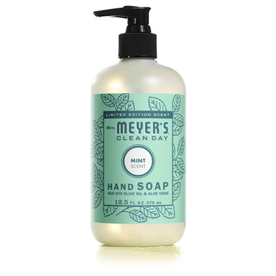 Liquid Hand Soap, Mint, 12.5 oz.