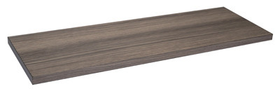 Melamine Shelf, Diamond Ash Finish, 24 x 12 x 5/8-In. (5 pieces)