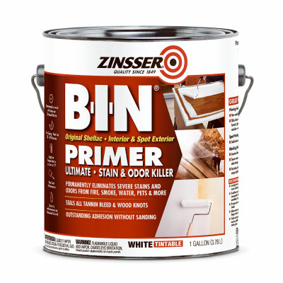 B.I.N. Primer Sealer, White, 1-Gallon (2 pieces)
