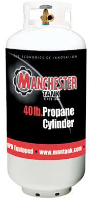 40 Lb. Vertical Cylinder Propane Tank