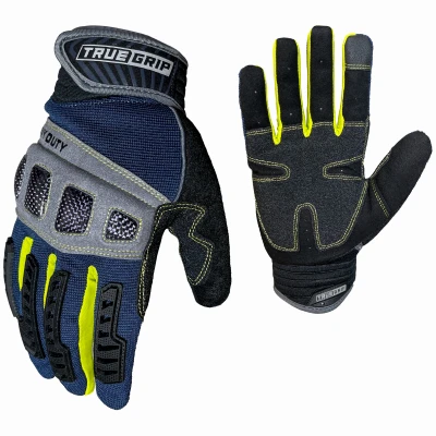 Heavy Duty General Purpose Gloves, Carbon Color, Men's M
