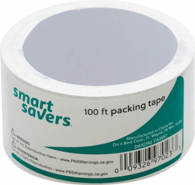 SS 100' CLR Pack Tape