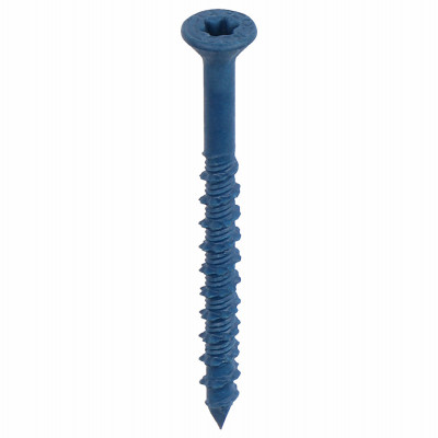 Concrete Screw Anchors, Hex Head, 3/16 x 2-1/4 In., 8-Pk.