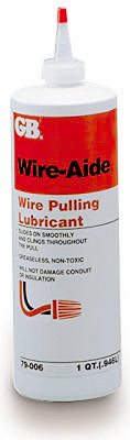 Wire Aide Wire Pulling Lubricant, Qt.