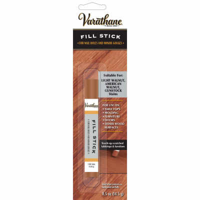 Varathane Fill Stick, Light Walnut, American Walnut, Gunstock, 1 pk