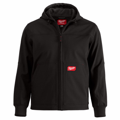 Freeflex Hooded Jacket, Fleece Lining, Black, 3XL