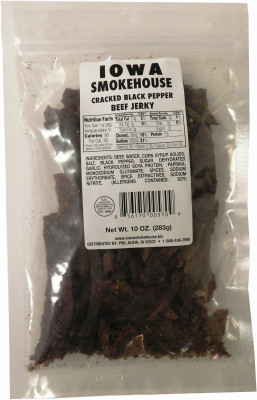 Beef Jerky, Cracked Black Pepper, 10-oz. (6 pieces)