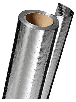 Radiant Barrier Insulation, Aluminum Film, 48 In. x 125 Ft.
