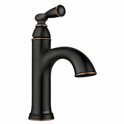 Banbury Single-Handle, High-Arc Bathroom Faucet, Mediterranean Bronze