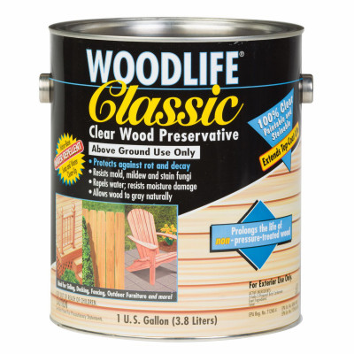 Classic Wood Preservative, Clear, 1-Gallon