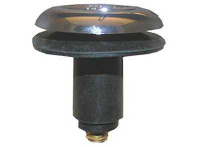 Rapid-Fit Style Bathtub Strainer Stopper, Chrome Plated, 3/8 x 2 In.