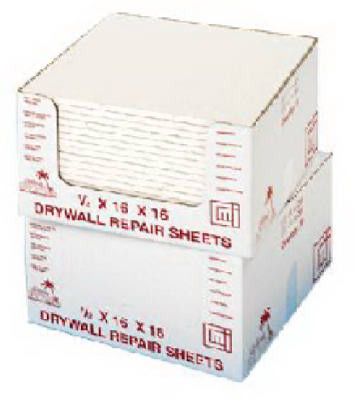 Drywall Repair Sheet, .5 x 16 x 16-In. (18 pieces)