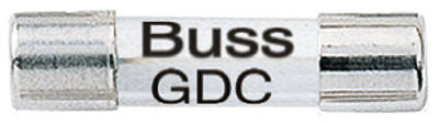 5A, 250V Type GDC Glass Tube Fuse, 2-Pk.