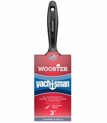 Yachtsman White China Bristle Paint Brush, 3-In.