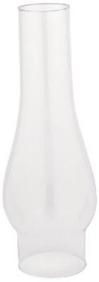 Clear Glass Chimney, 8.5-In. (6 pieces)
