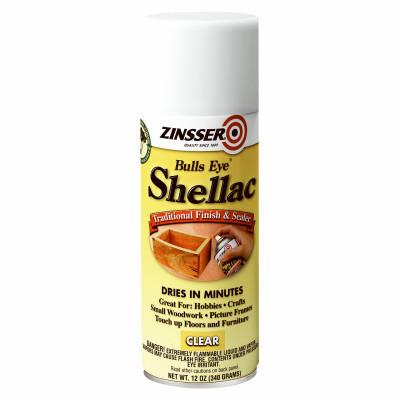 Bulls Eye 12-oz. Aerosol Clear Shellac Sealer & Finish