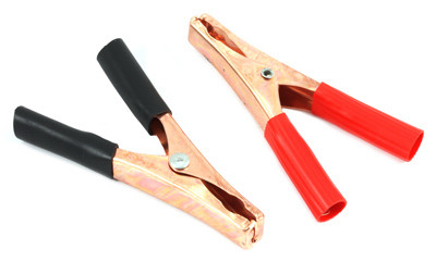 Battery Charger Clamps, 75-Amp