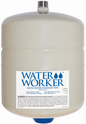 Water Worker 2 Gallon Thermal Expansion Water Heater Safety Tank