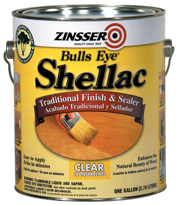 Bulls Eye Clear Shellac, Gallon (2 pieces)