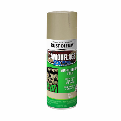 Specialty Spray Paint, Camouflage Sand, 12-oz.