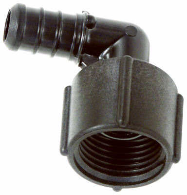 Poly Alloy Swivel PEX Elbow, 1/2 In. Barb x 1/2 In. FIP, 5-Pk.