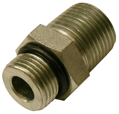 Hydraulic Adapter, 5/8-In. Male 0-Ring Boss x 1/2-In. MP