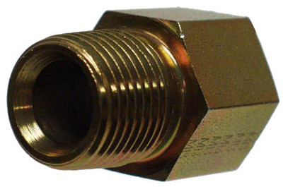 Hydraulic Adapter, 5/8-In. Female 0-Ring x 1/2-In. MP