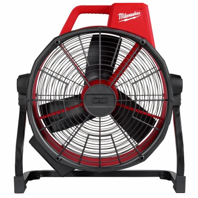 M18 Shop Fan, Brushless Motor, AC/Battery Power, 18 In.