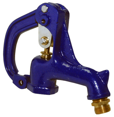 Frost-Proof Yard Hydrant, Blue